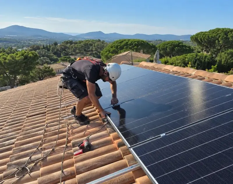 Installateur panneaux solaires Bussac-sur-Charente — pose photovoltaïque sur toiture
