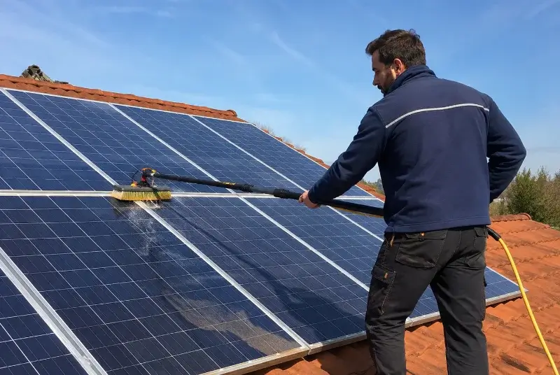 Nettoyage et entretien de panneaux solaires à Bussac-sur-Charente